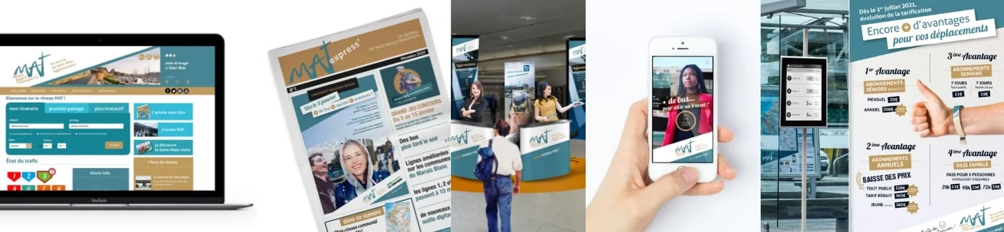 supports de communication réseau MAT