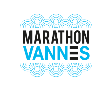 Création de logo du Marathon de Vannes par l'agence à l'encre bleue
