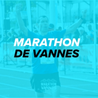 coureur à l'arrivée du marathon de Vannes